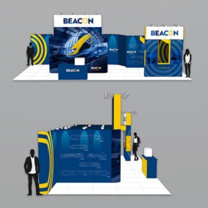 Beacon stand for InnoTrans